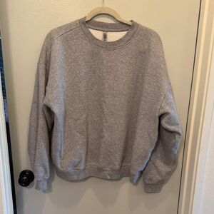 SKIMS Gray Crewneck Sweater size XL